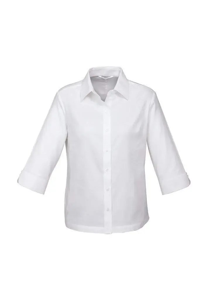 Biz Collection Women’s Luxe 3/4 Sleeve Shirt S10221